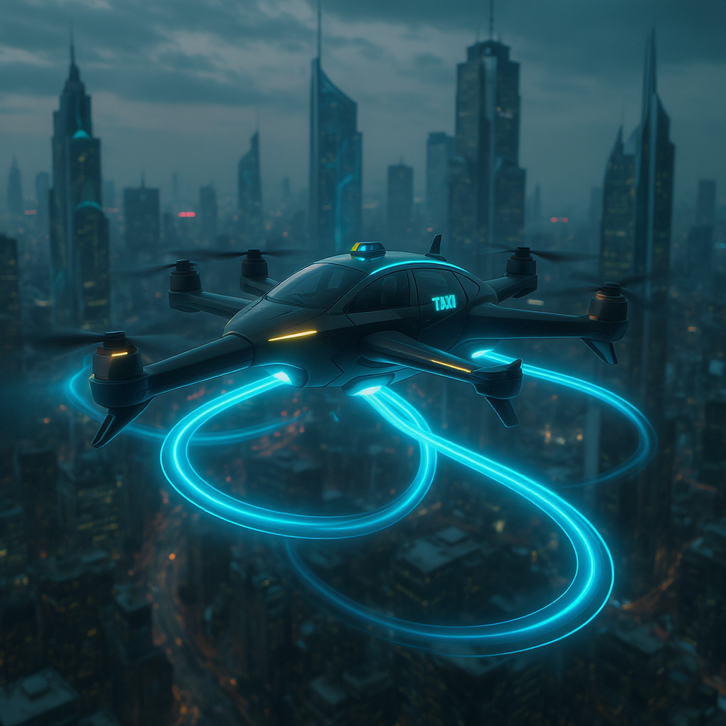 Drone Taxi: Layanan Grab Terbang di Kota Besar