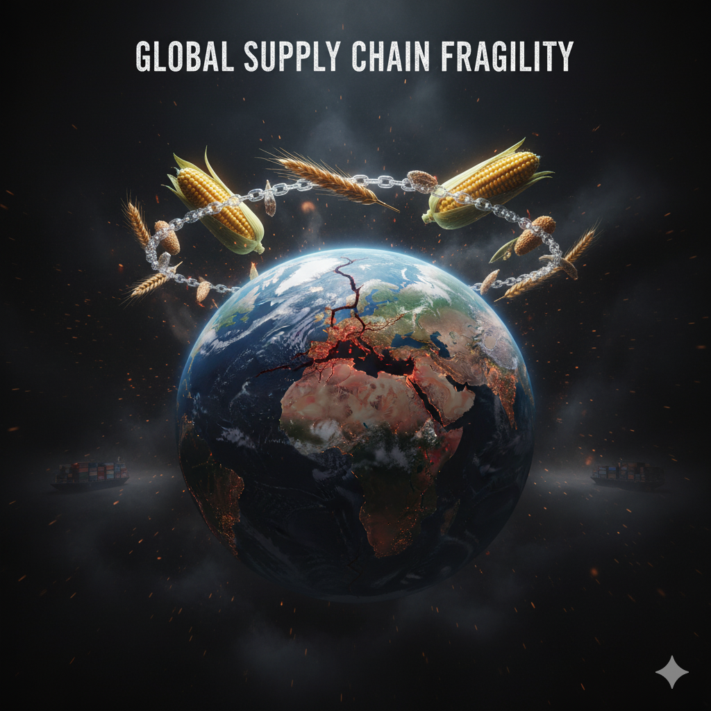 Ancaman Konflik Geopolitik: Dampak pada Rantai Pasok dan Inflasi Pangan Global.