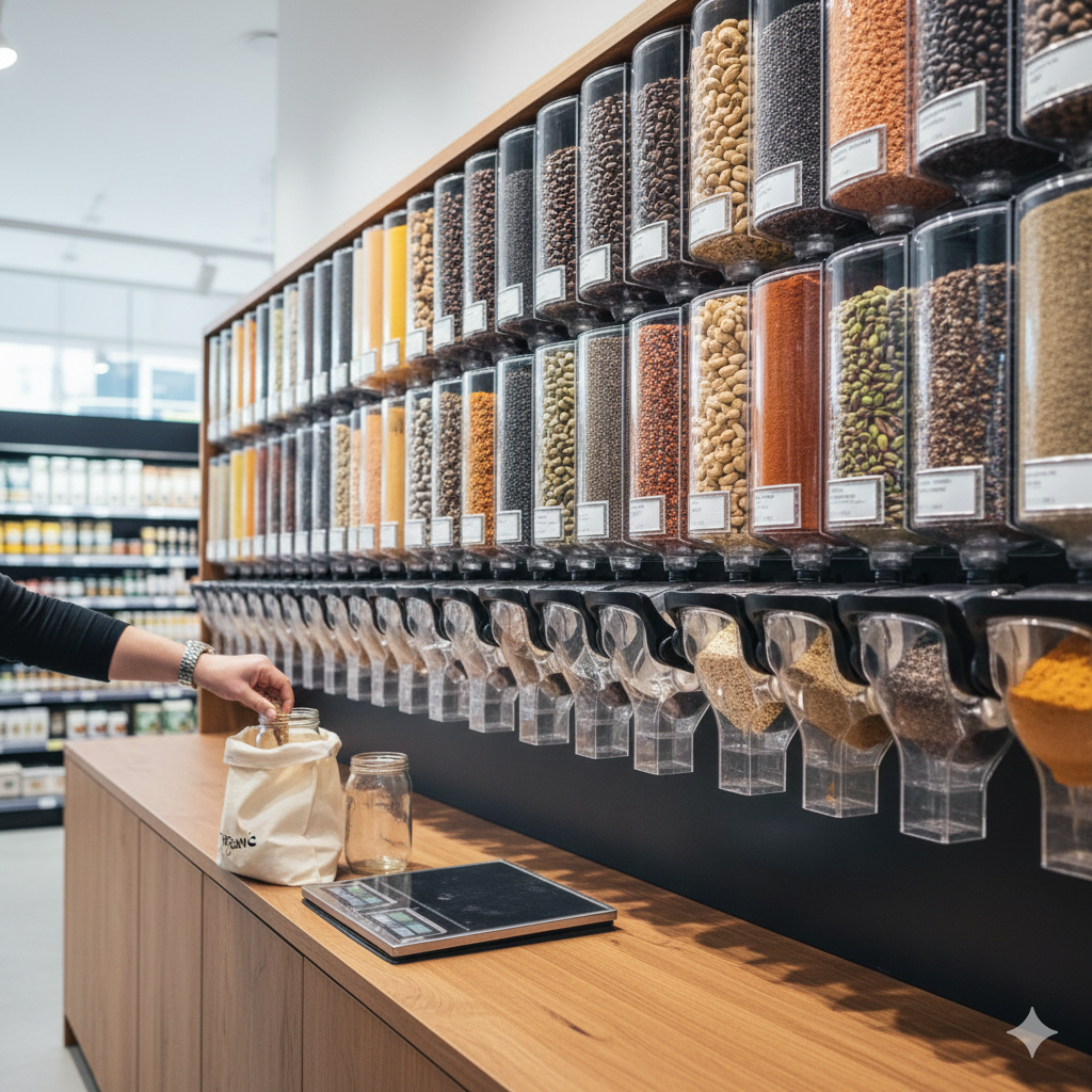 Tren Zero Waste Lifestyle di Kota-kota Besar Asia: Grocery Store Curah.